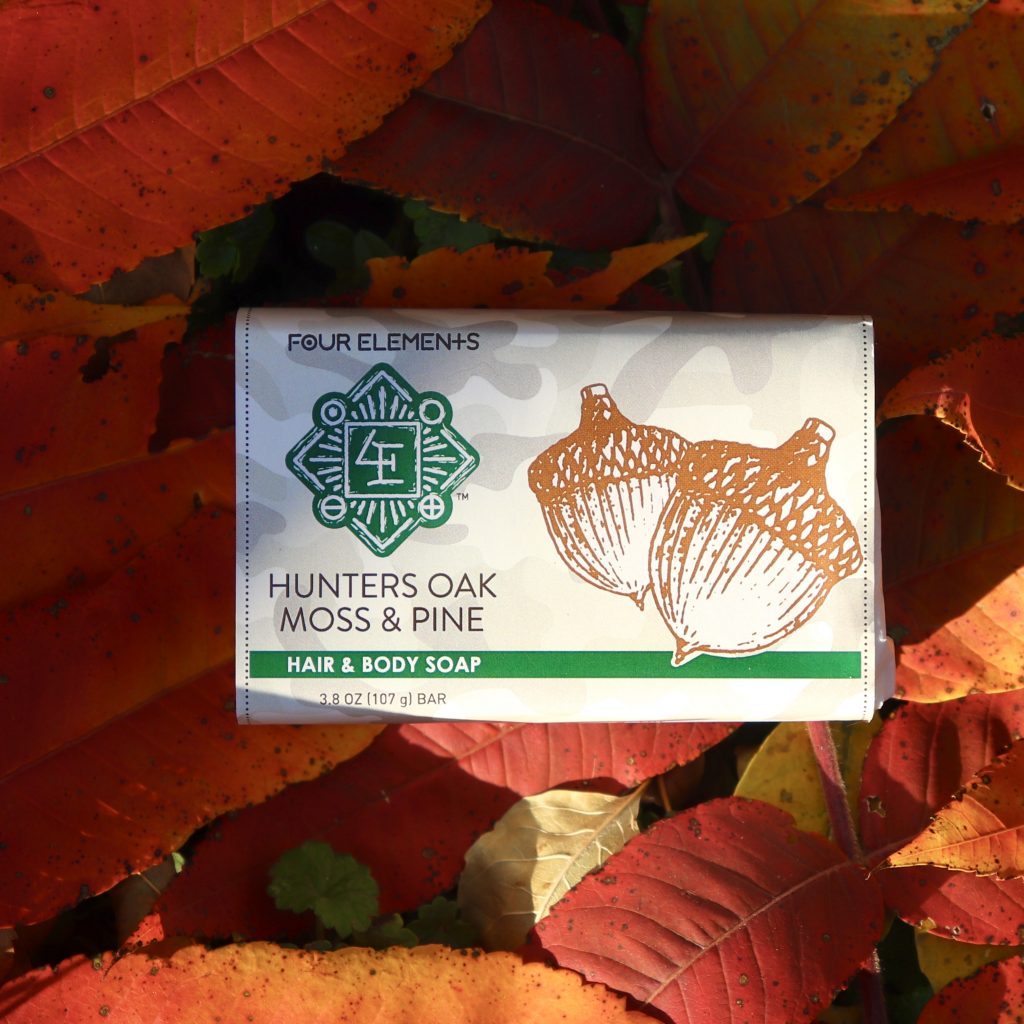Four Elements Herbals Hunter's Oakmoss & Pine Soap
