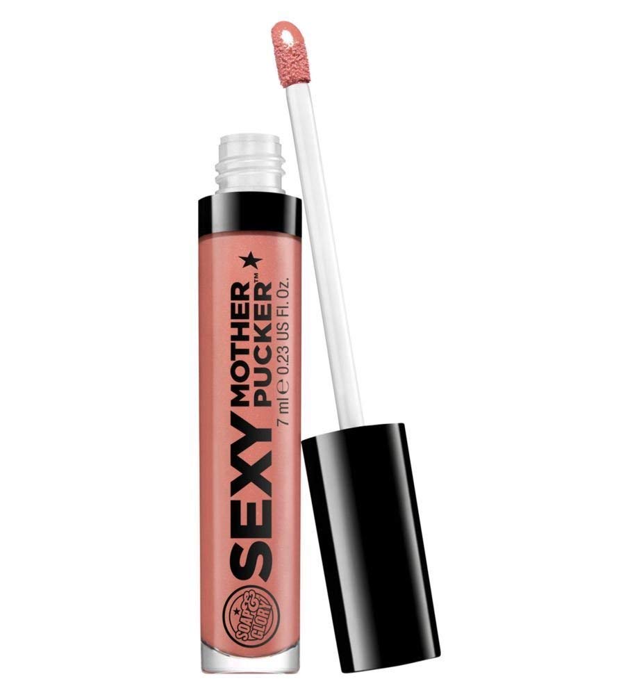 Soap & Glory, Sexy Mother Pucker Lip Plumping Gloss, Bare Enough