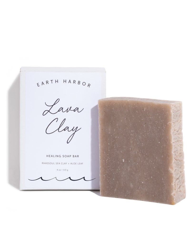Earth Harbor Healing Soap Bar, Lava Clay
