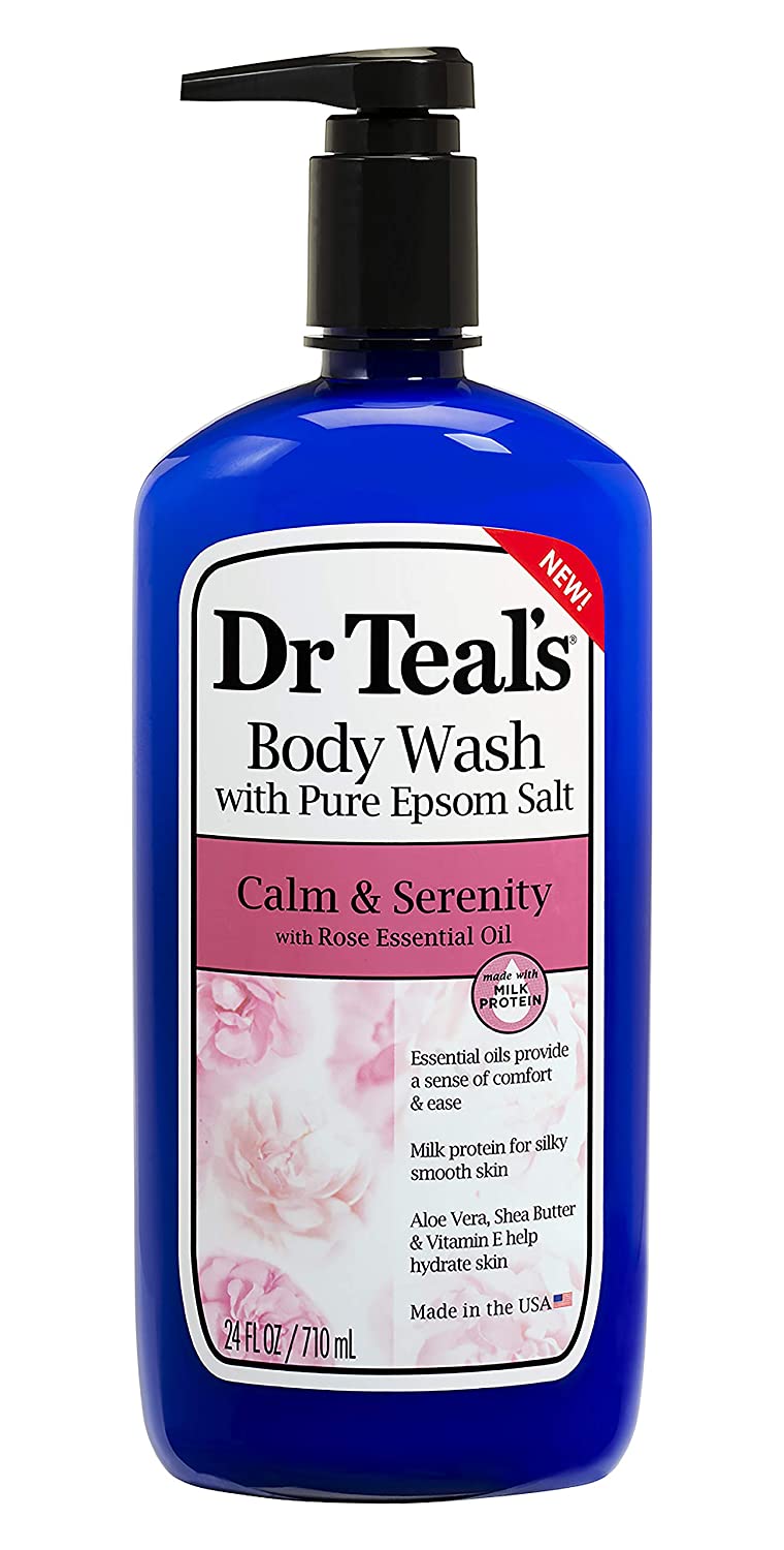 Dr Teal's, Calm & Serenity With Rose Essential Oil Body Wash