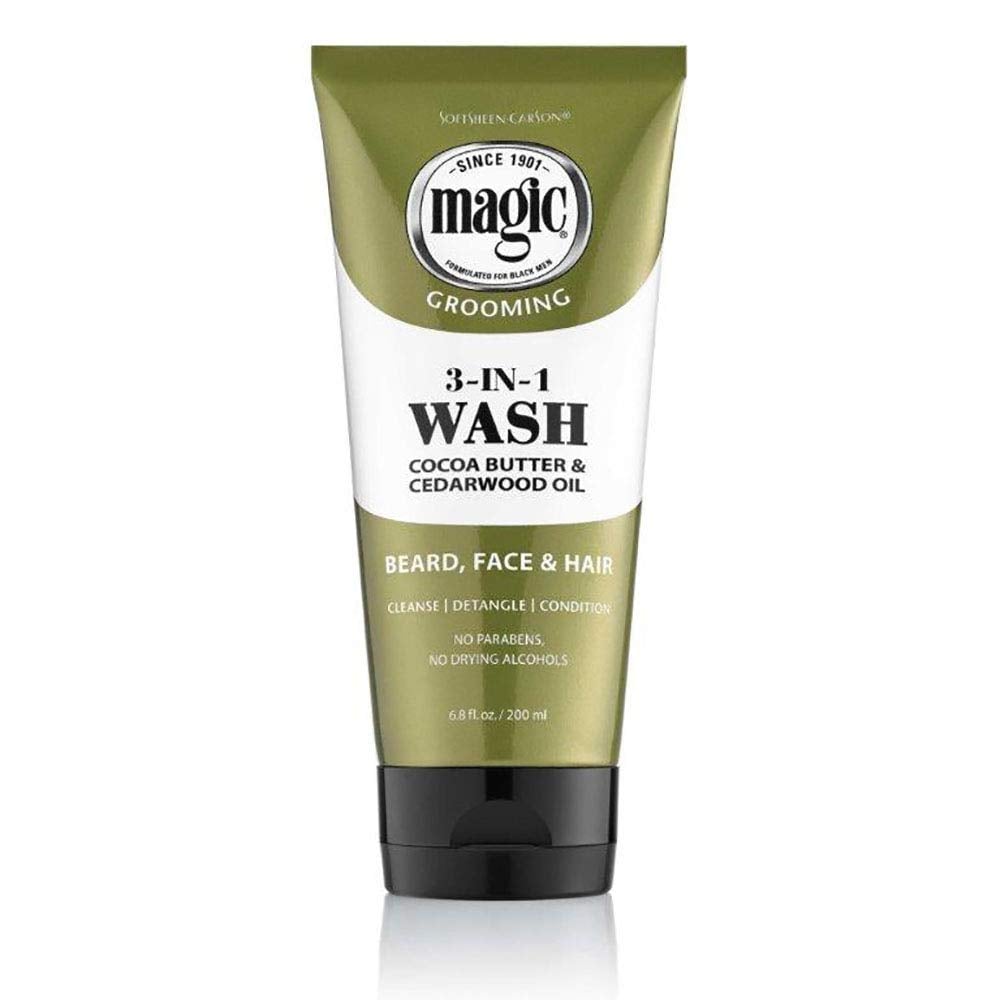 Softsheen Carson Magic grooming 3 in 1 Wash - beard, face & hair