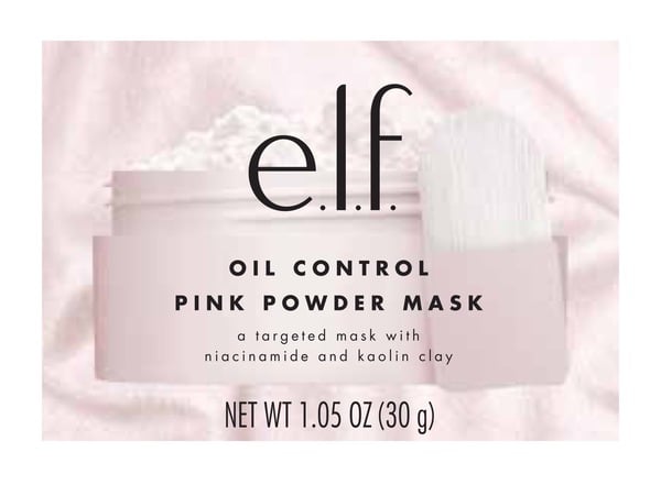 E.l.f. Oil Control Pink Powder Mask