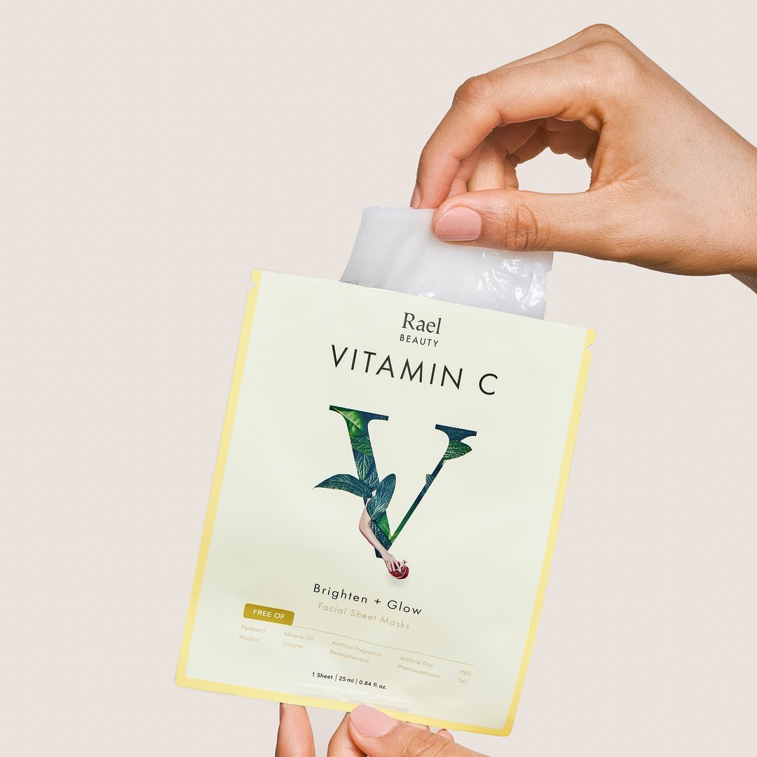 Rael Beauty Vitamin C Facial Sheet Masks (2020 formulation)