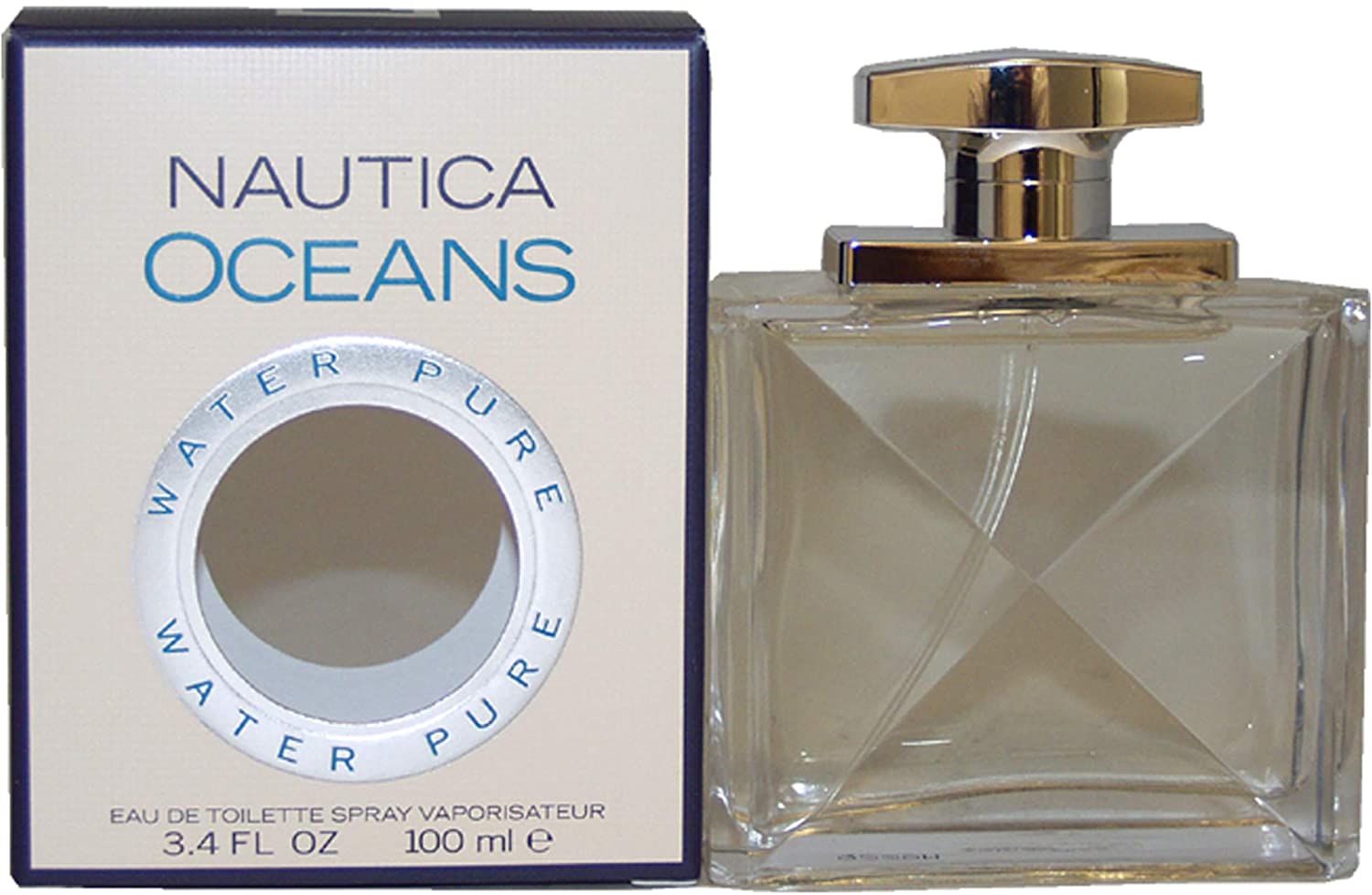 Nautica Eau De Toilette Spray, Oceans