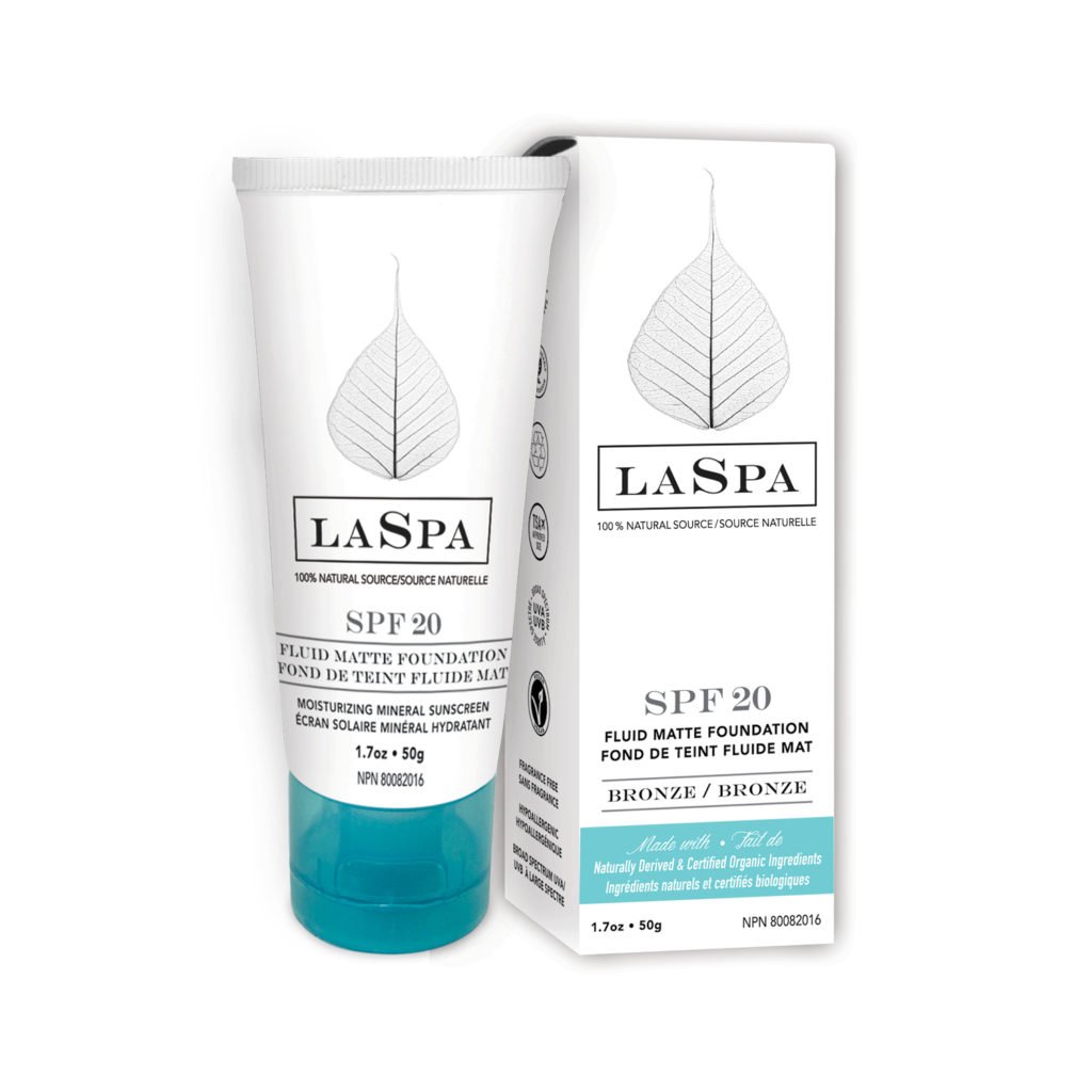 EWG rating for LASPA Naturals Tinted Matte Sunscreen Lotion, Bronze, SPF 20; EWG's Guide to