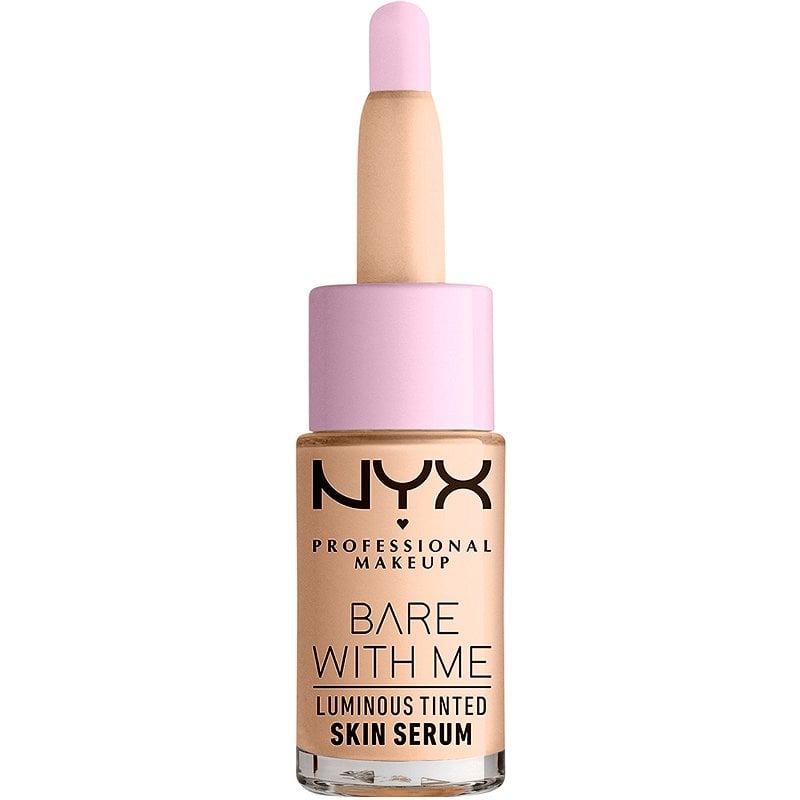 NYX Professional Makeup Bare With Me Luminous Tinted Skin Serum,  BWMLSS01 Universal Light Medium