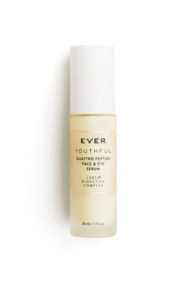 Ever Skincare YOUTHFUL Quattro Peptide Face & Eye Serum with LSR10