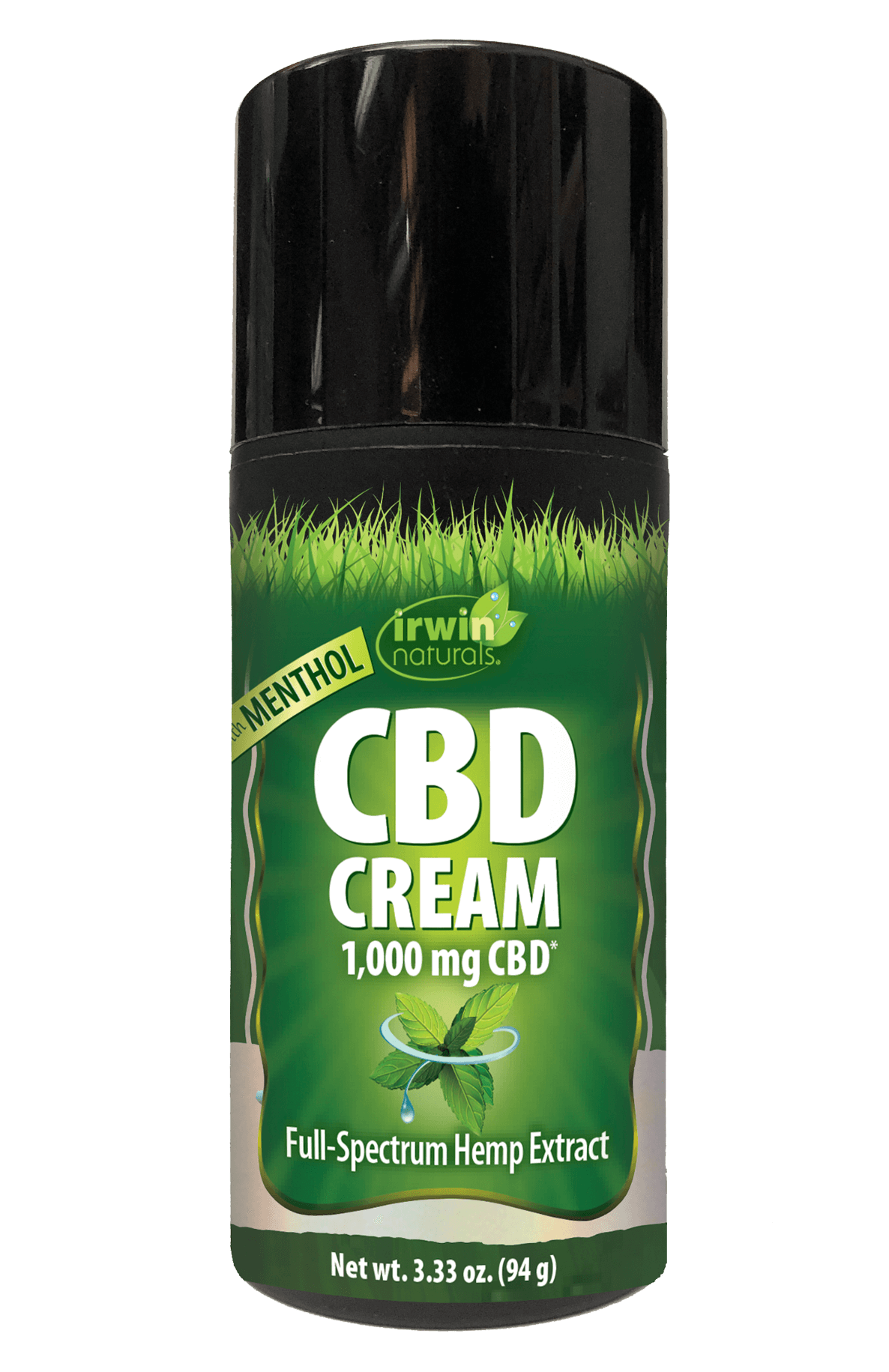 Irwin Naturals Full Spectrum Hemp Extract Cbd 1,000 Mg Cream, Menthol