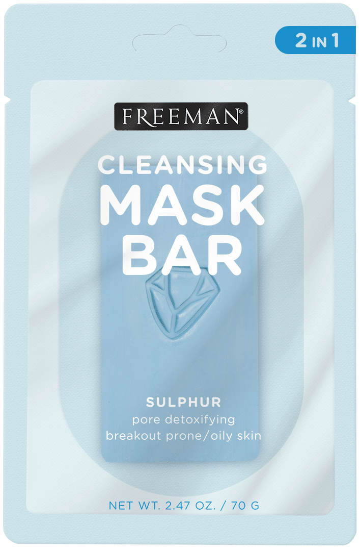 Freeman Cleansing Mask Bar, Sulphur