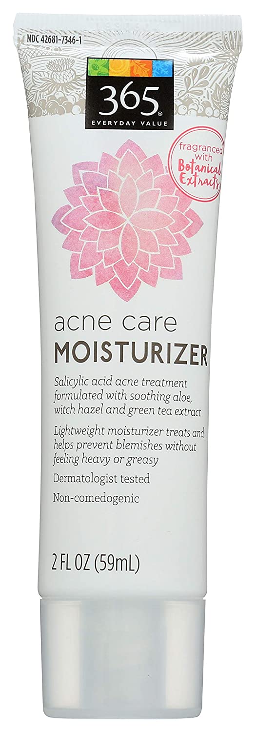 365 Whole Foods Market Acne Care Moisturizer Botanical Extracts