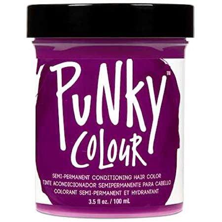 Punky Colour Semi Permanent Conditioning Hair Color, Purple #1448