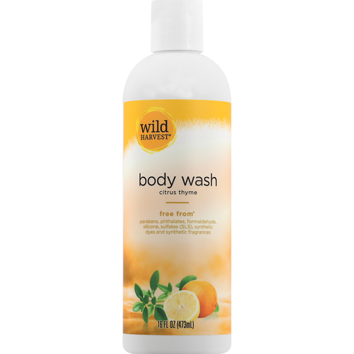 Wild Harvest Body Wash, Citrus Thyme