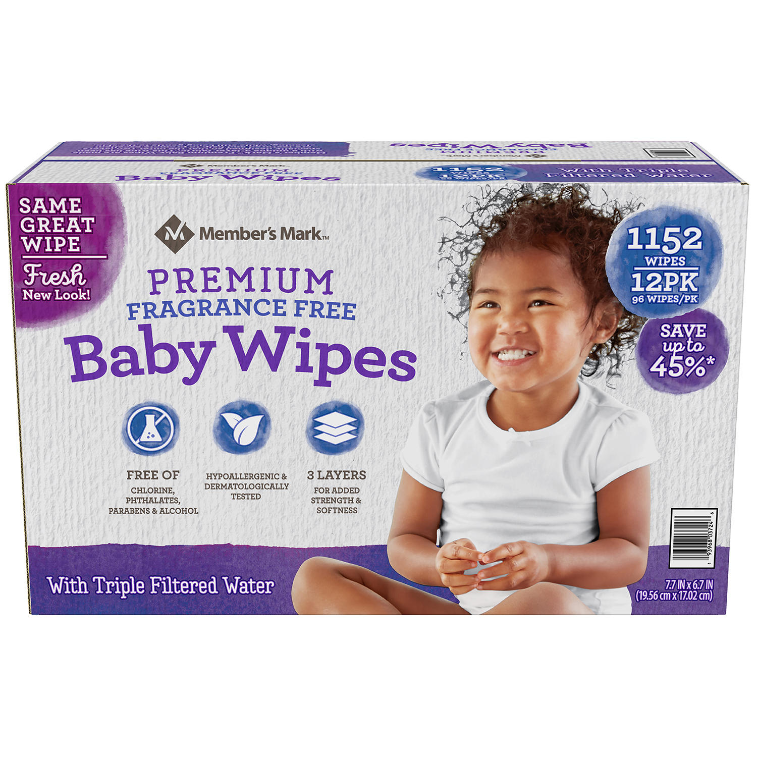 EWG Skin Deep®  Kandoo Kids Flushable Wipes, Magic Melon Rating