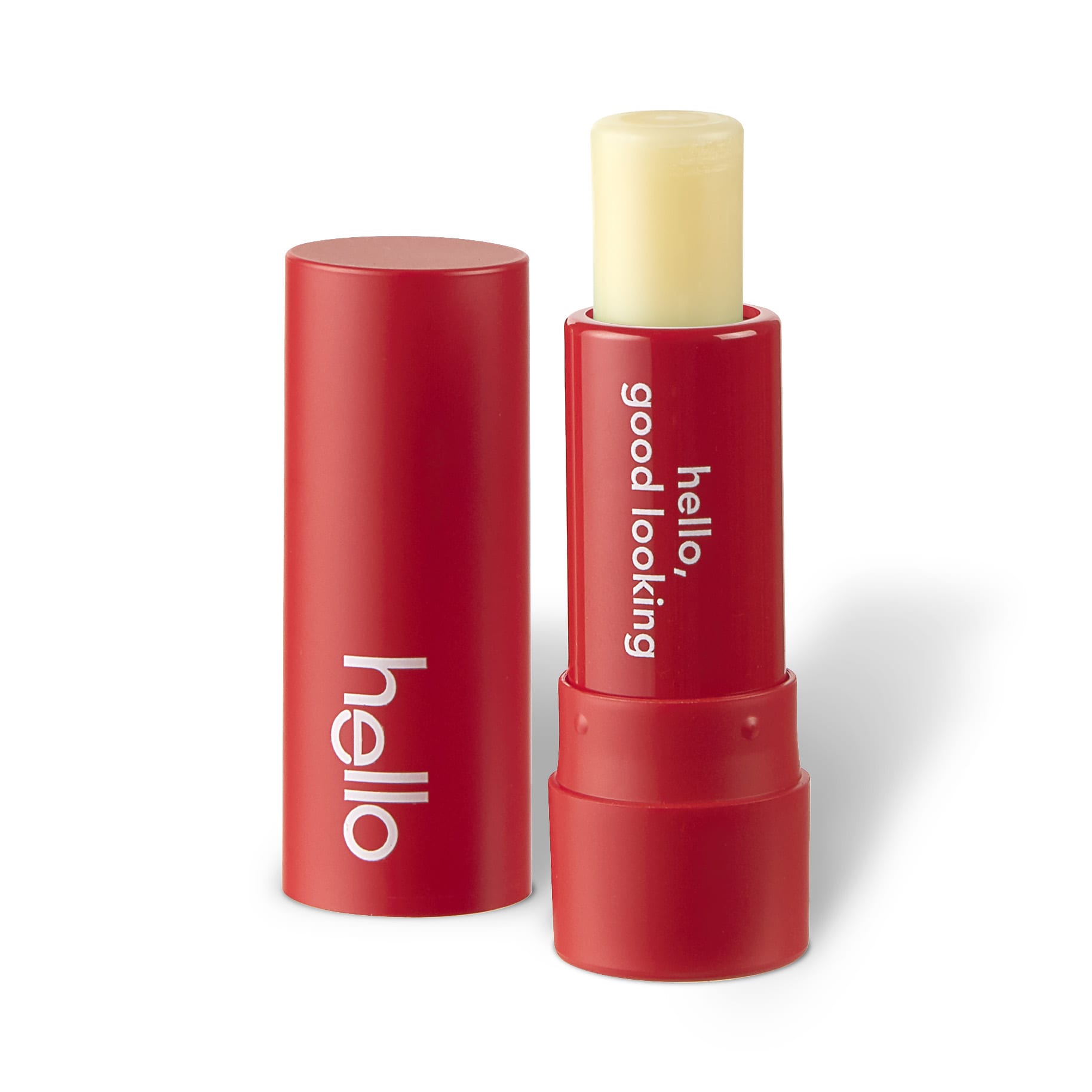 Hello Vegan Lip Balm, Strawberry (2020 formulation)