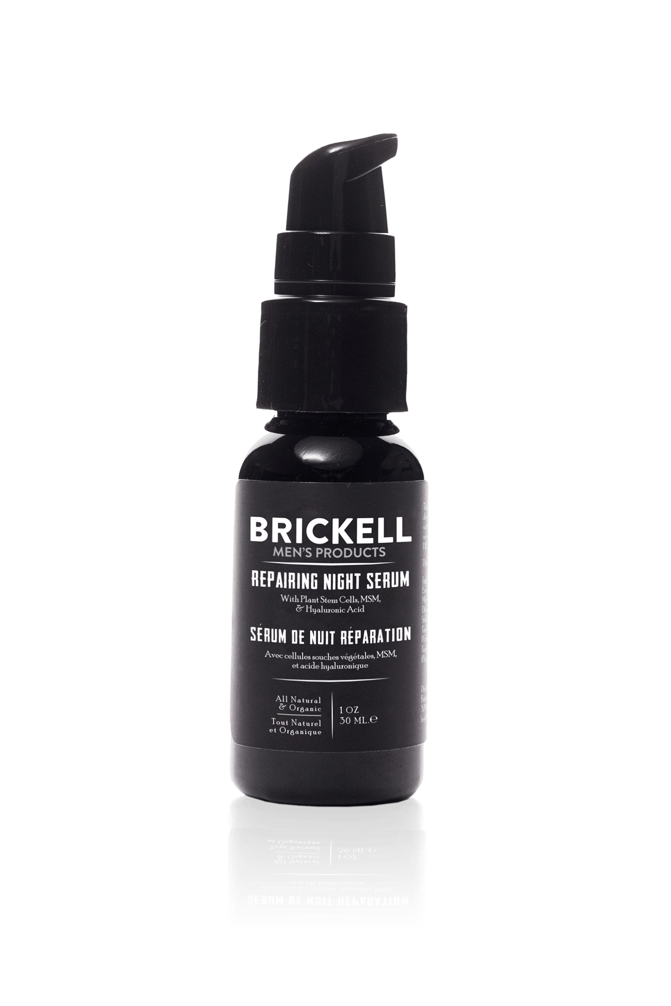 Brickell Men's Products, Repairing Night Serum for Men