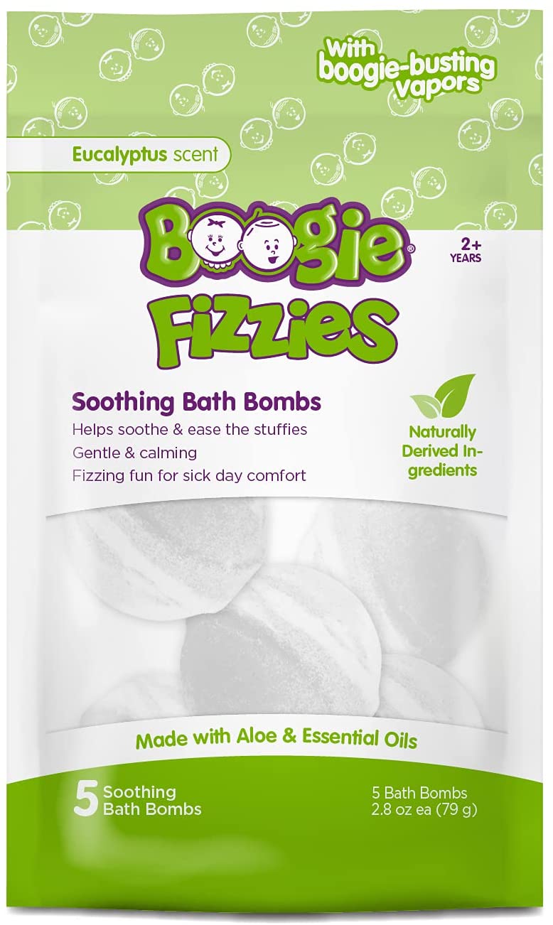 Boogie Fizzies Soothing Bath Bombs, Eucalyptus scent