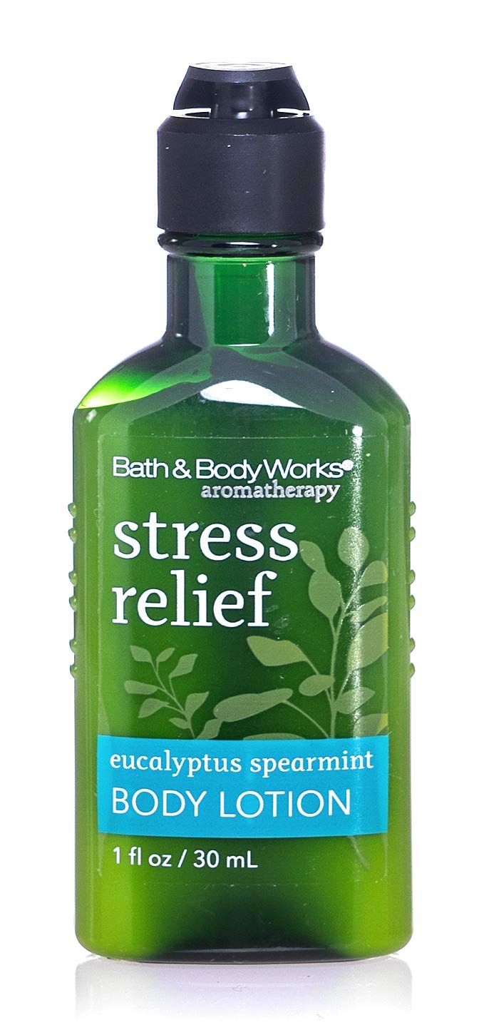 Bath & Body Works Stress Relief Aromatherapy With Natural Essential Oil Body Lotion, Eucalyptus + Tea