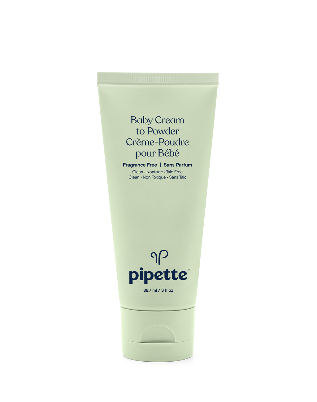 Pipette Baby Cream to Powder