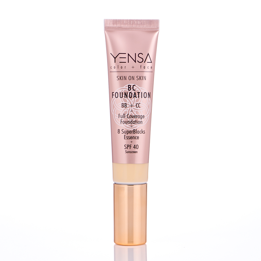 Yensa Skin On Skin BC Foundation, Light Medium