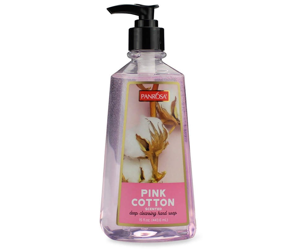 Panrosa, Deep Cleansing Hand Soap, Pink Cotton Scented