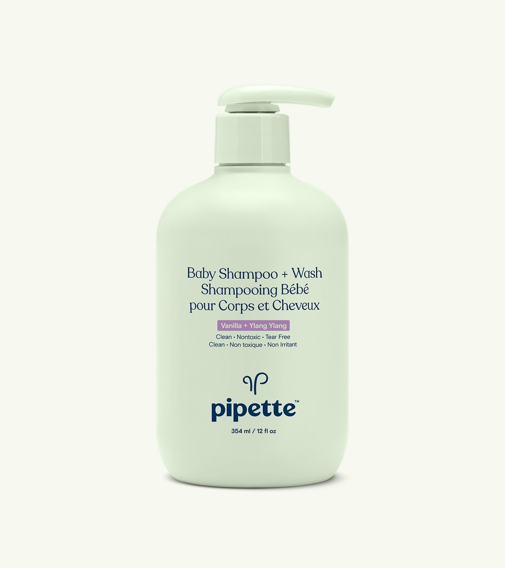 Pipette Baby Shampoo + Wash , Vanilla + Ylang Ylang