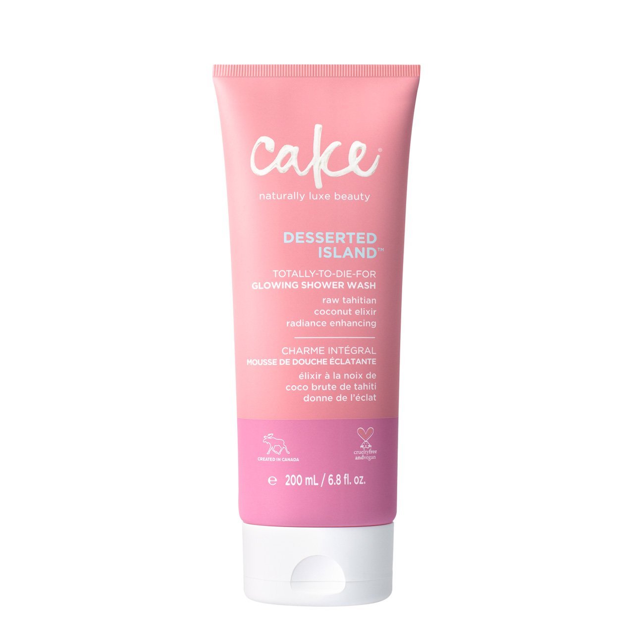 Cake Desserted Island Glowing Shower Wash