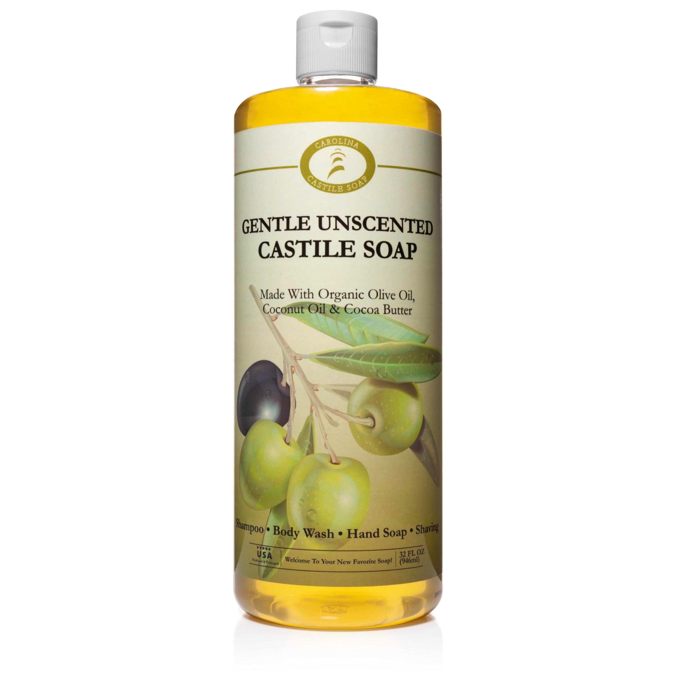 Carolina Castile Soap Gentle Castile Soap, Unscented