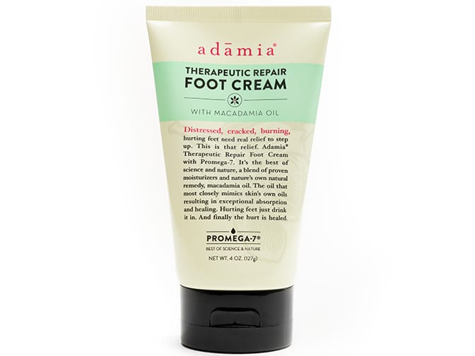 Adamia Therapeutic Repair Foot Cream, Macadamia Oil
