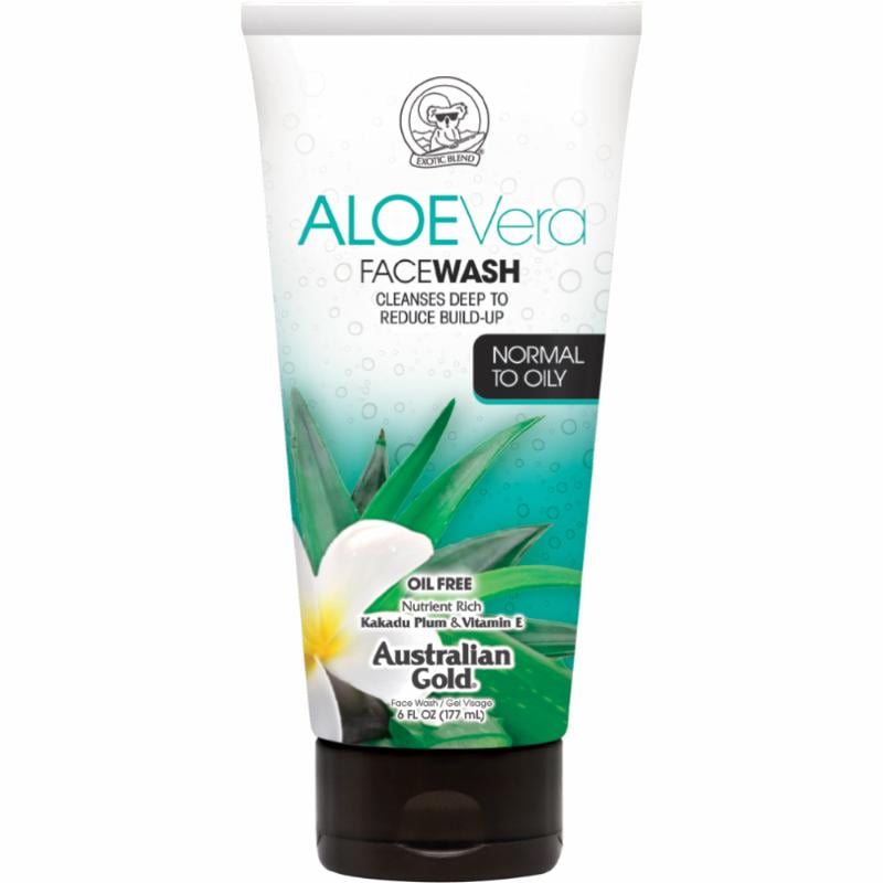 Australian Gold. Face Wash, Aloe Vera