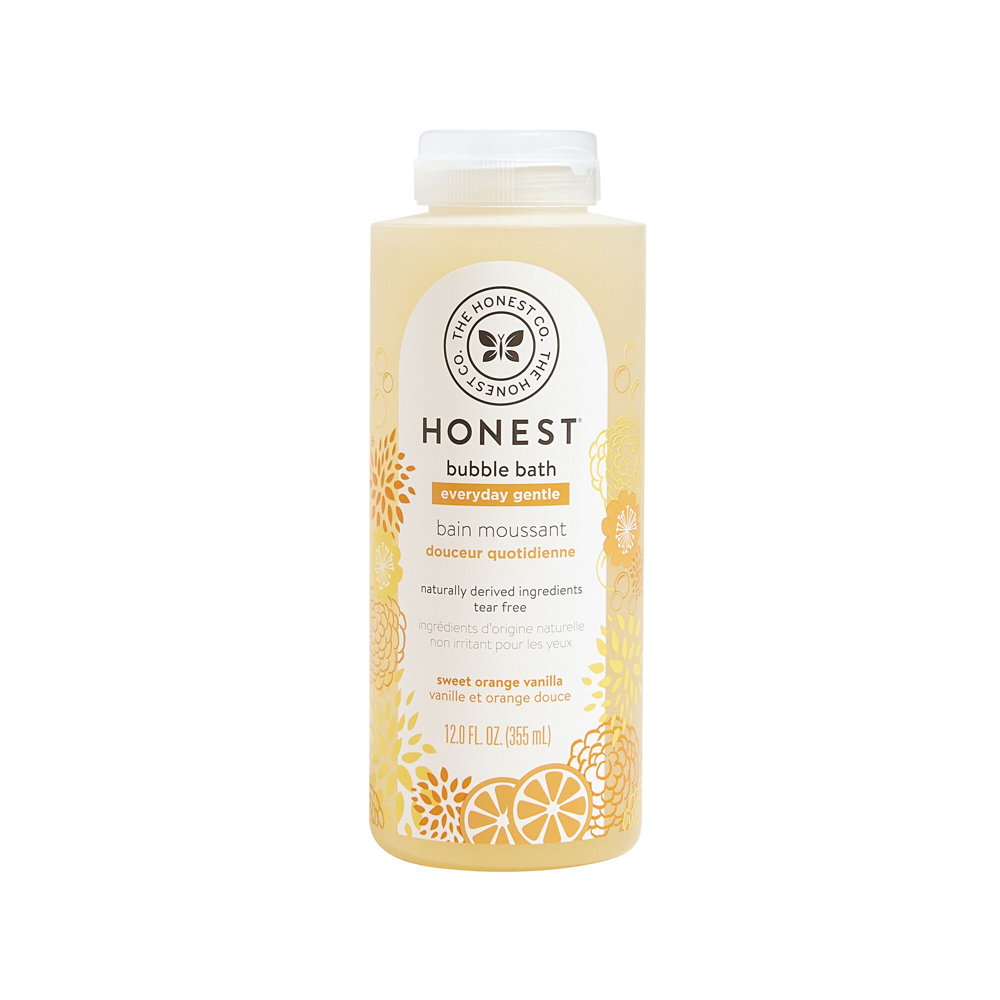 The Honest Company 2-in-1 Cleansing Shampoo + Body Wash | Gentle for Baby |  Naturally Derived, Tear-free, Hypoallergenic | Citrus Vanilla Refresh, 10