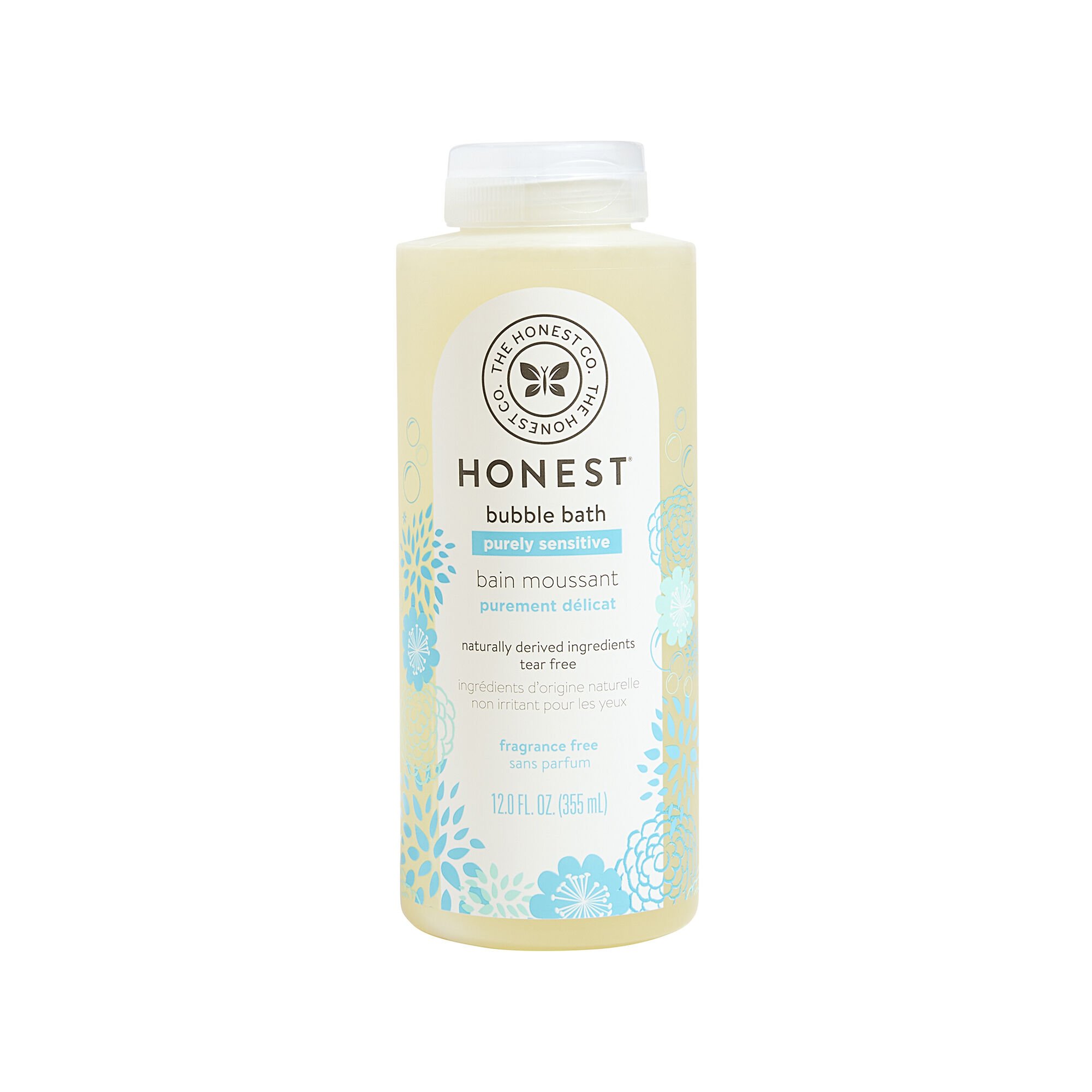 Honest Purely Sensitive Bubble Bath, Fragrance Free