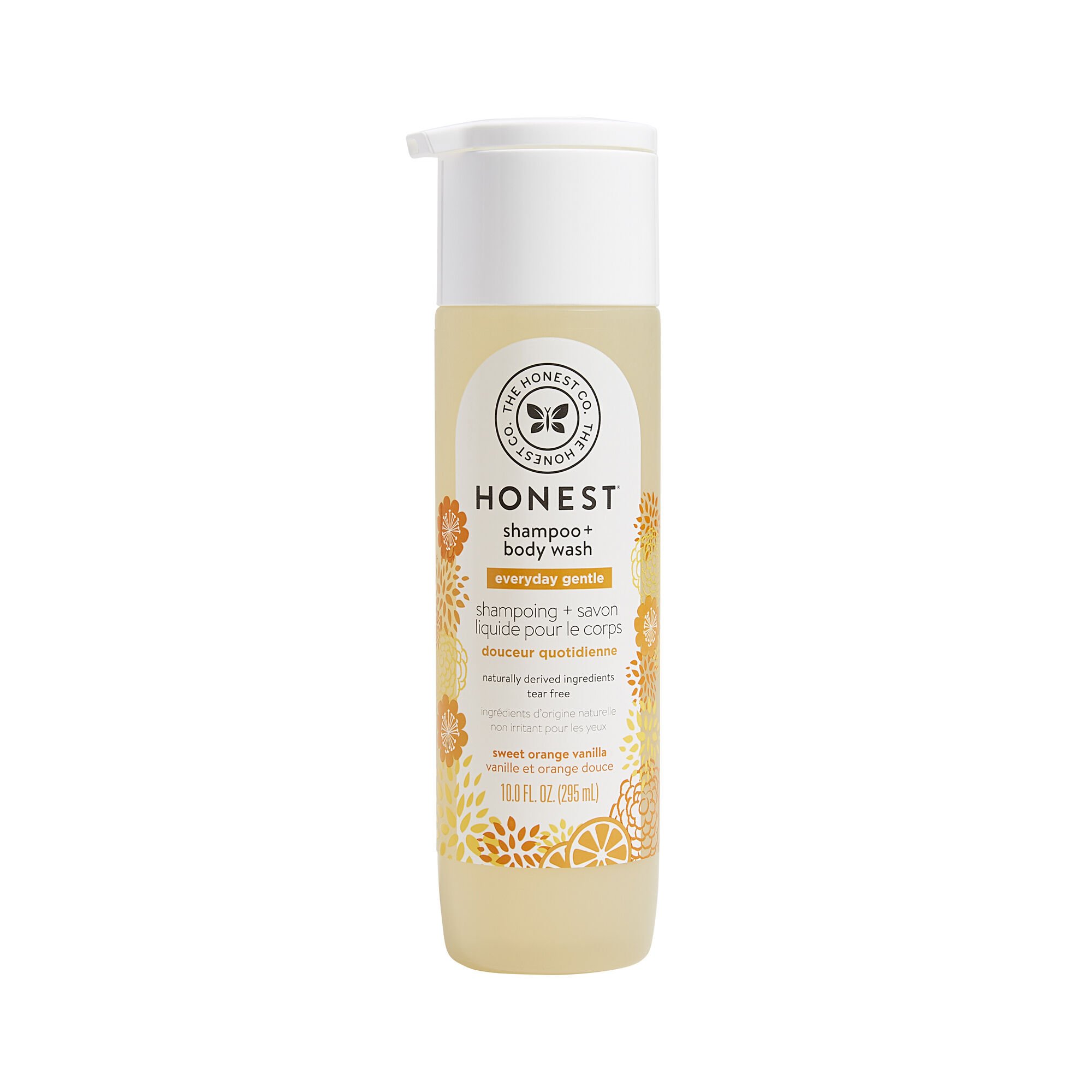 Honest Everyday Gentle Shampoo + Body Wash, Sweet Orange Vanilla