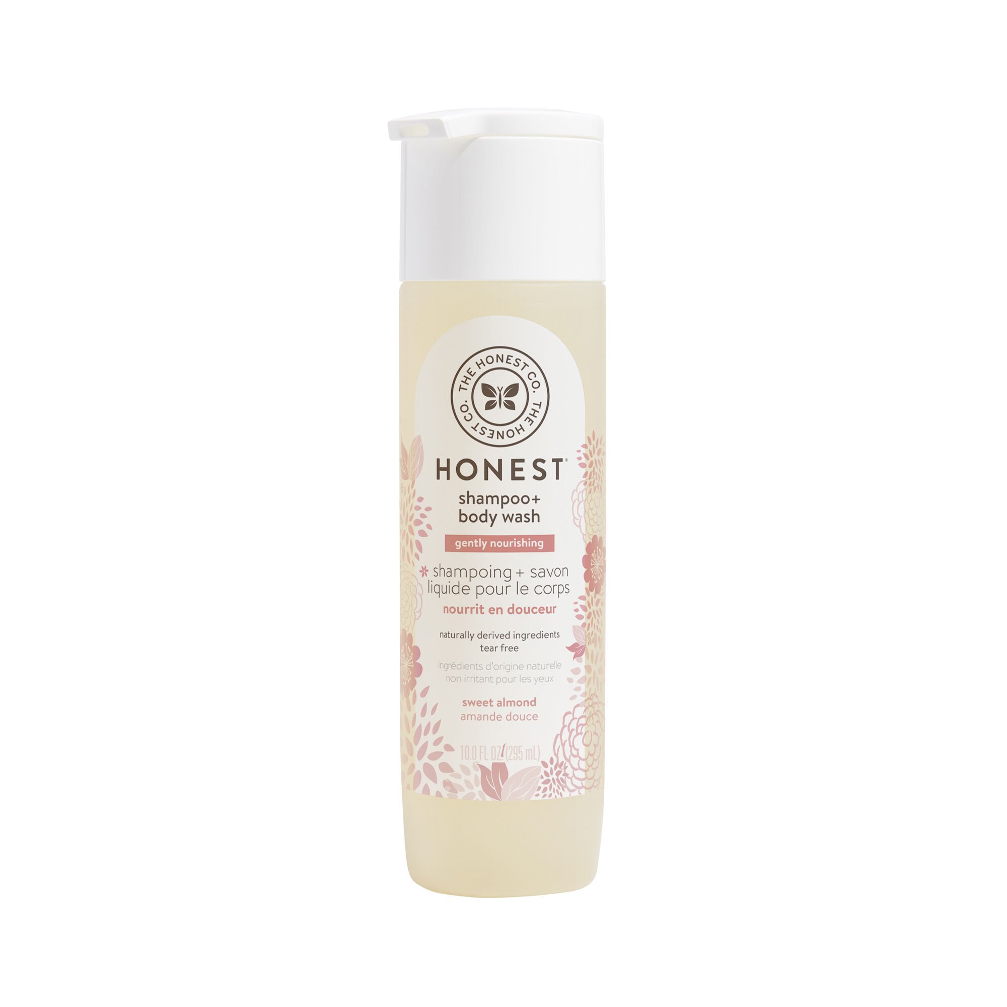 Honest Gently Nourishing Shampoo + Body Wash, Sweet Almond