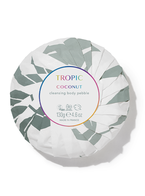 Tropic CLEANSING BODY PEBBLE, Coconut