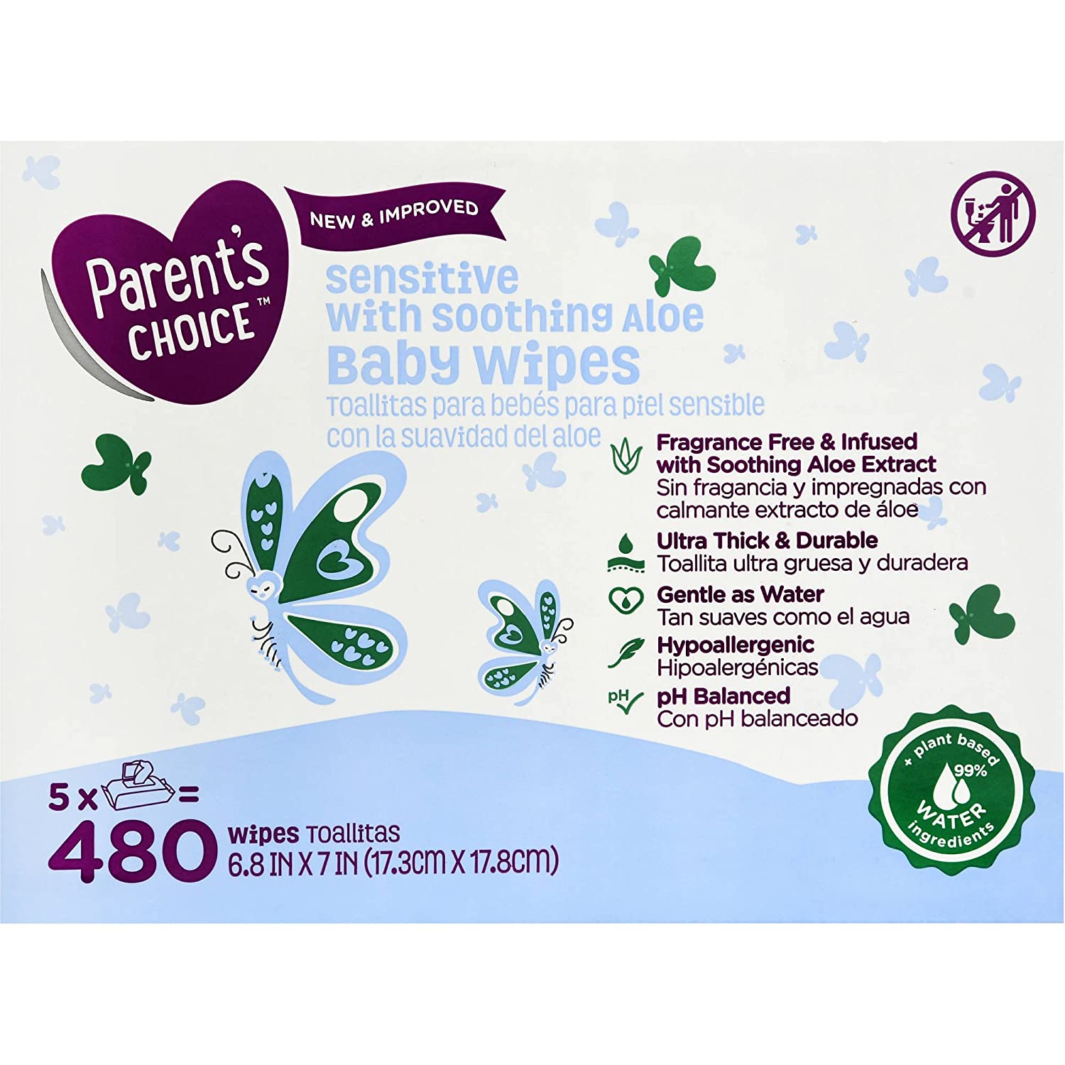 EWG Skin Deep®  WaterWipes Baby Wipes Rating