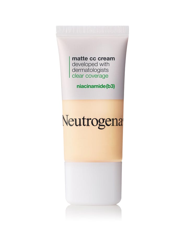 Neutrogena Clear Coverage Flawless Matte Cc Cream, Shell 1.0