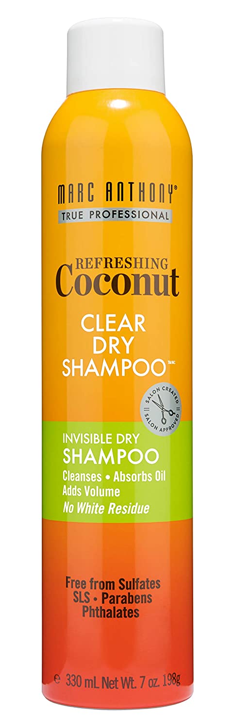 Marc Anthony Clear Dry Shampoo, Refreshing Coconut