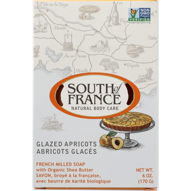 South of France French Milled Soap, Glazed Apricots