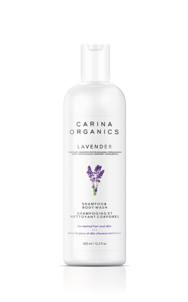 Carina Organics Shampoo & Body Wash, Lavender