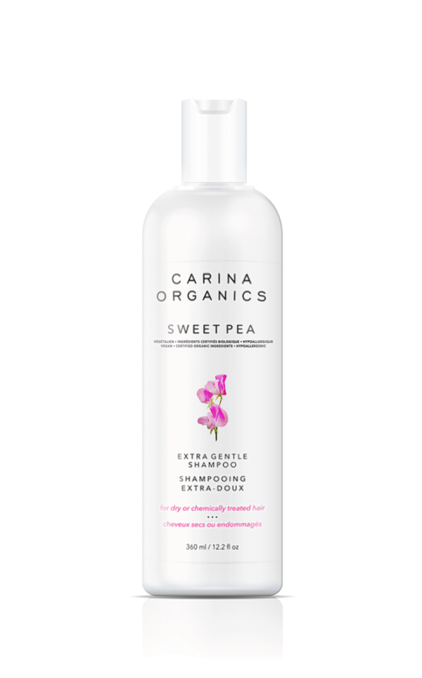Carina Organics Extra Gentle Shampoo, Sweet Pea