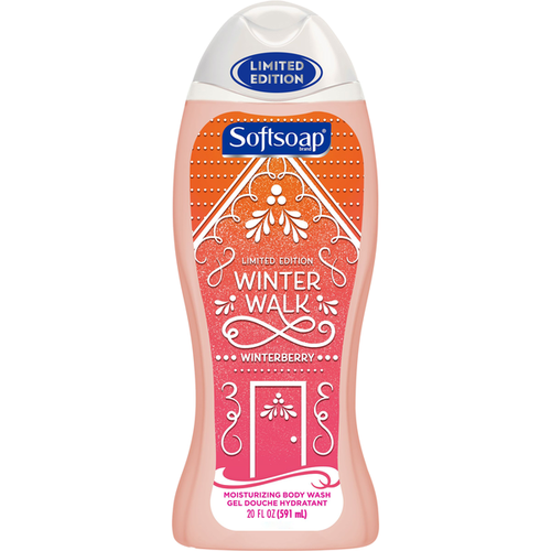 Softsoap Moisturizing Body Wash, Winter Walk Winterberry