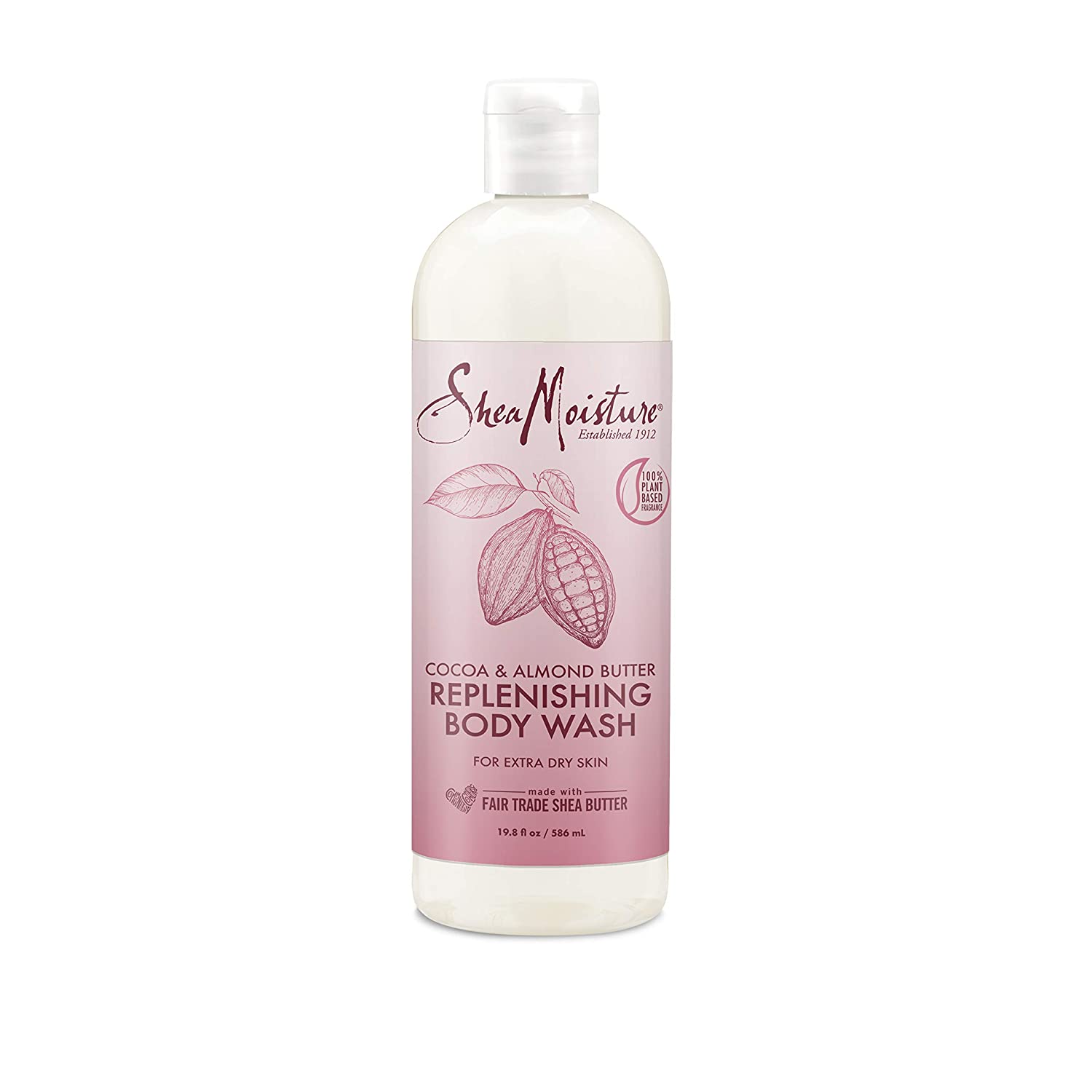 SheaMoisture Replenishing Cocoa Almond Body Wash