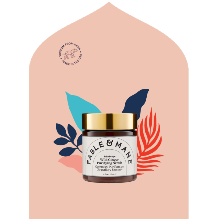 Fable & Mane SahaScalp Wild Ginger Purifying Scrub