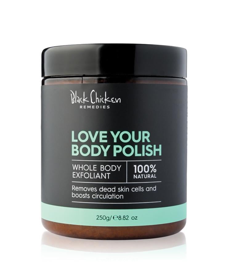 Black Chicken Remedies Love Your Body Polish - Natural Body Exfoliant