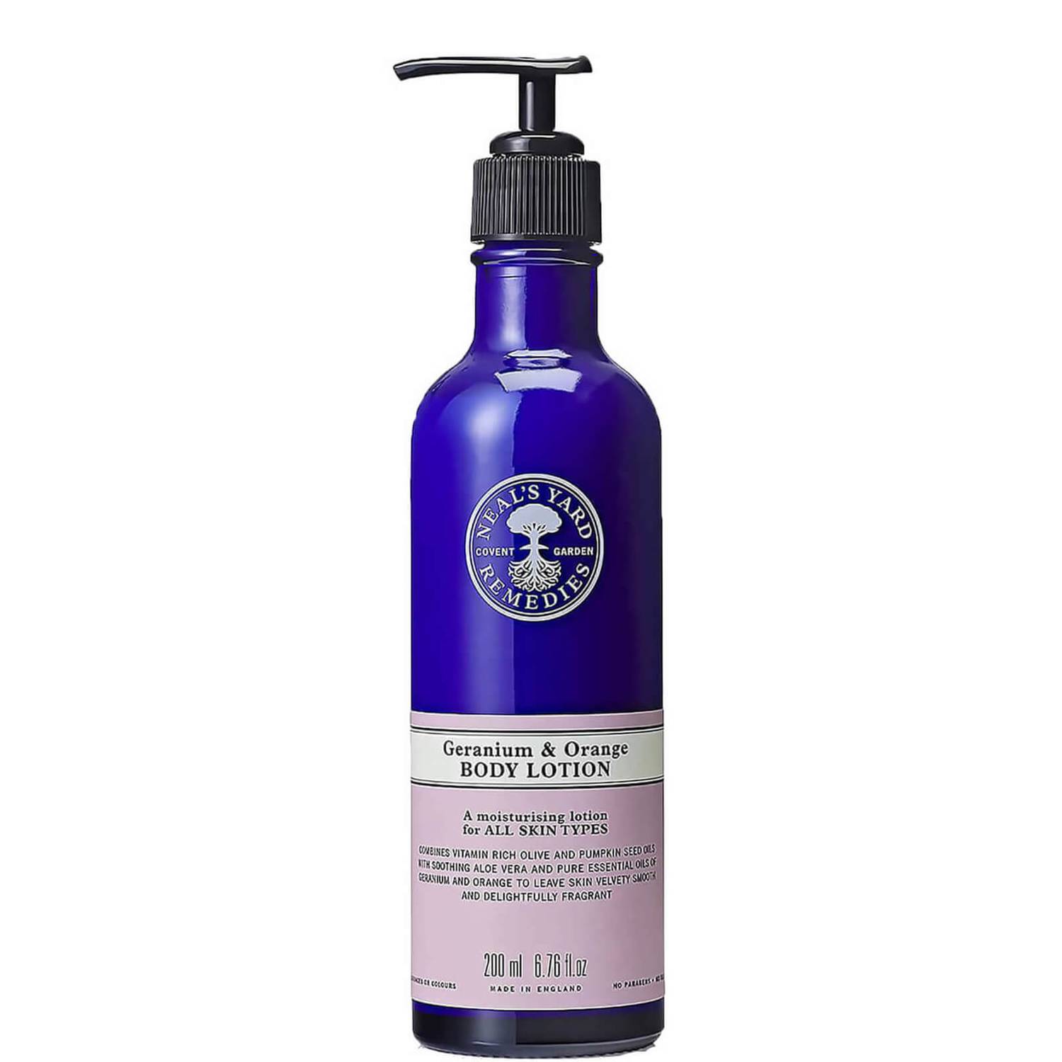 Neal's Yard Remedies Geranium & Orange Hand Lotion 200ml