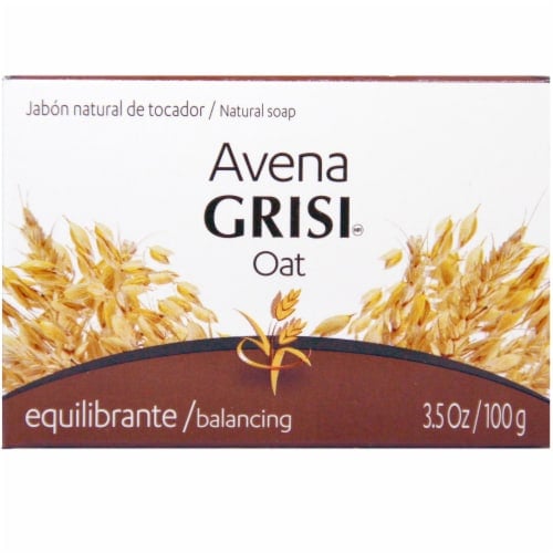 Grisi Balancing Natural Soap Bars, Oat