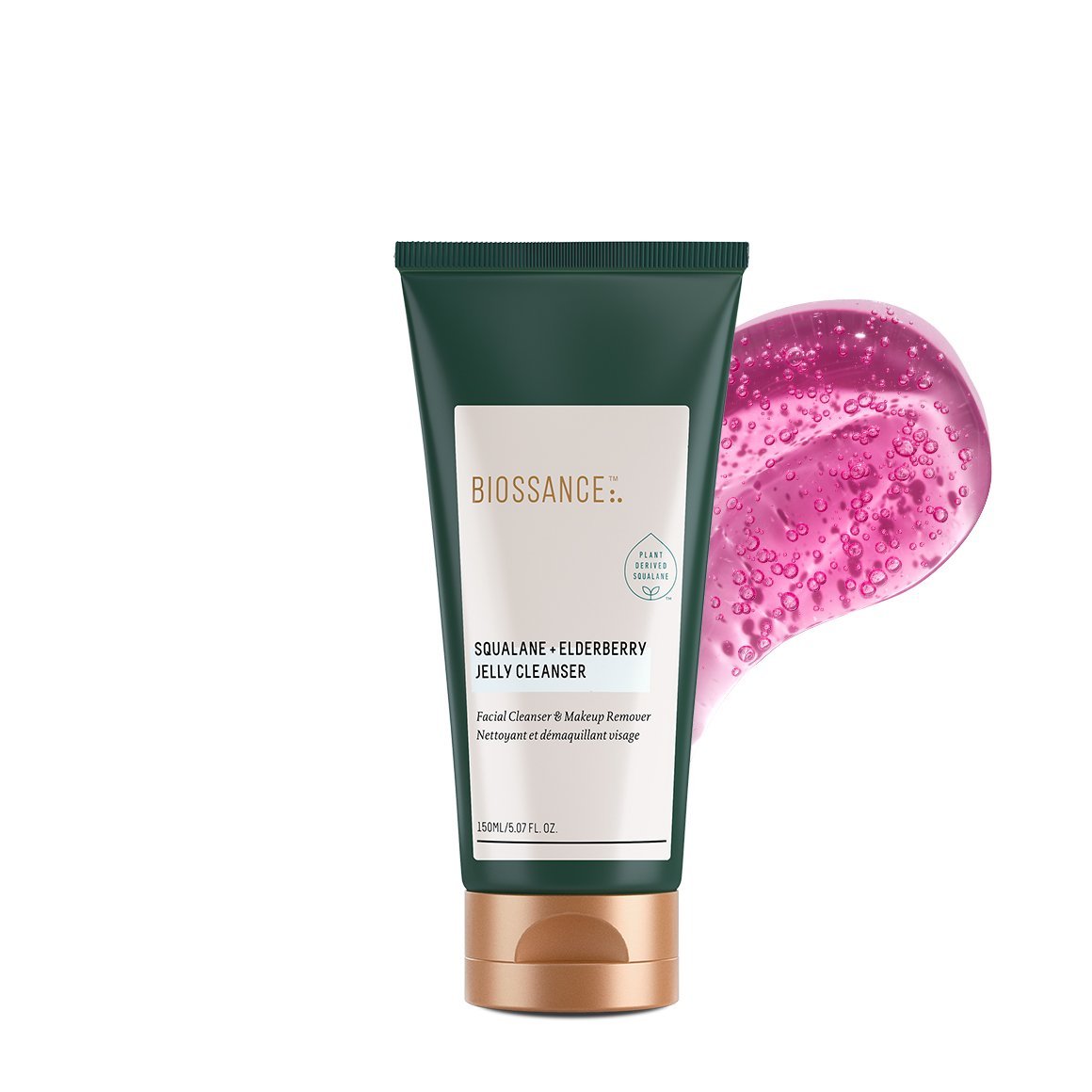 Biossance Squalane + Elderberry Jelly Cleanser 