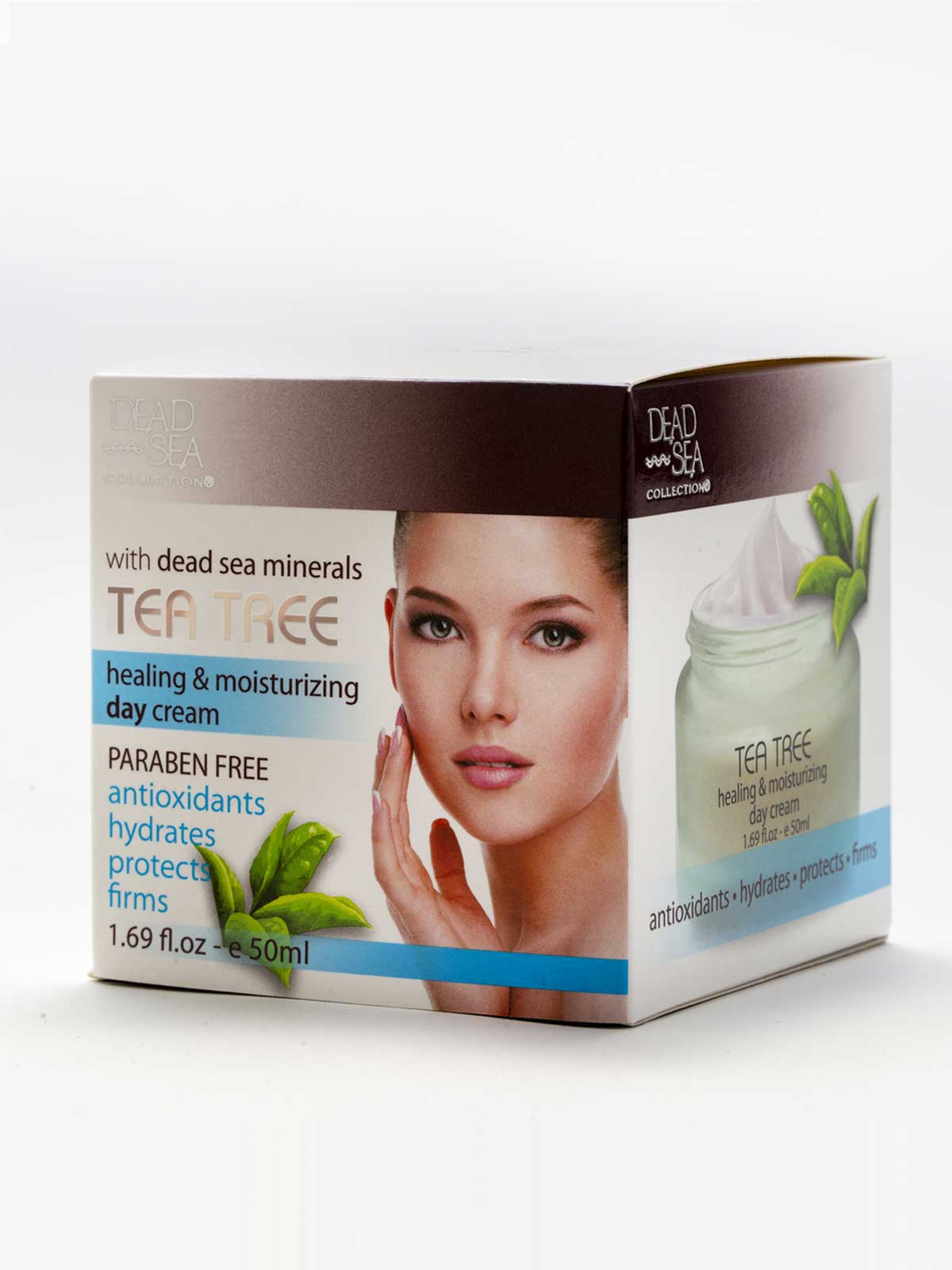 Dead Sea Collection Tea Tree Healing & Moisturizing Day Cream with Dead Sea minerals