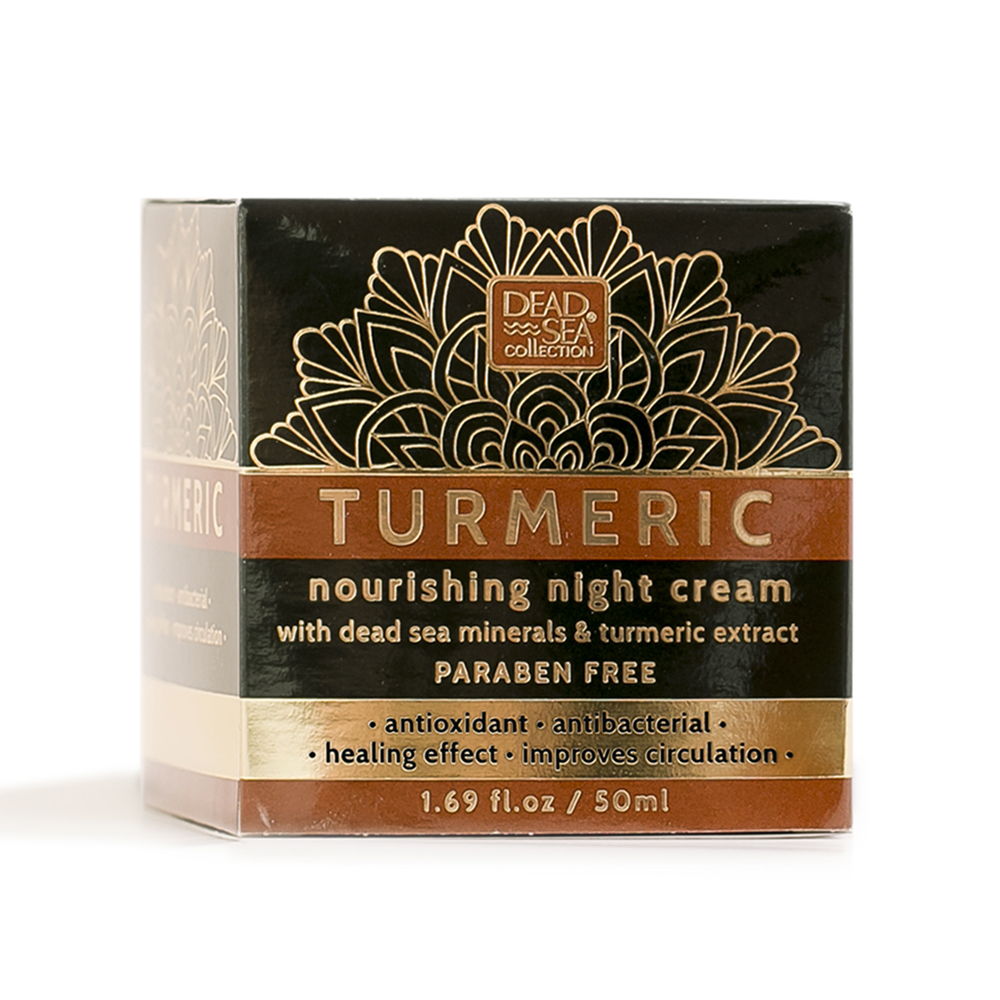 Dead Sea Collection Nourishing Night Cream Turmeric