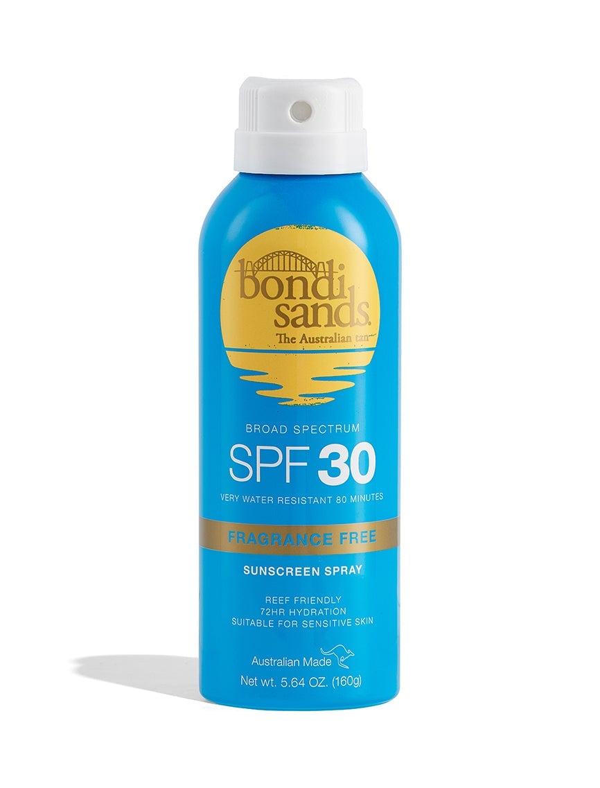 Bondi Sands Sunscreen Spray, Fragrance Free, SPF 30